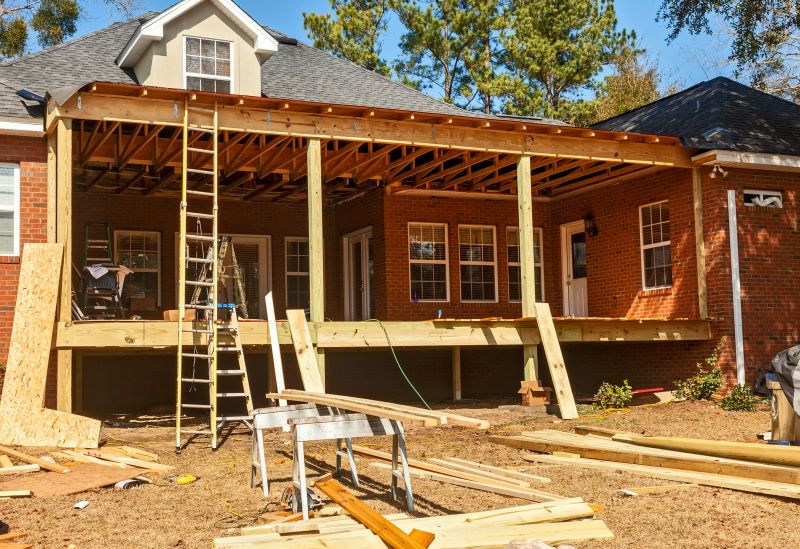 A Frame Roof Installation in Littleton, NH