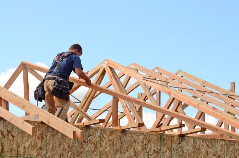 A Frame Roof Installation in Littleton, NH