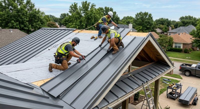 Aluminum Roof Installation in North Haverhill, NH