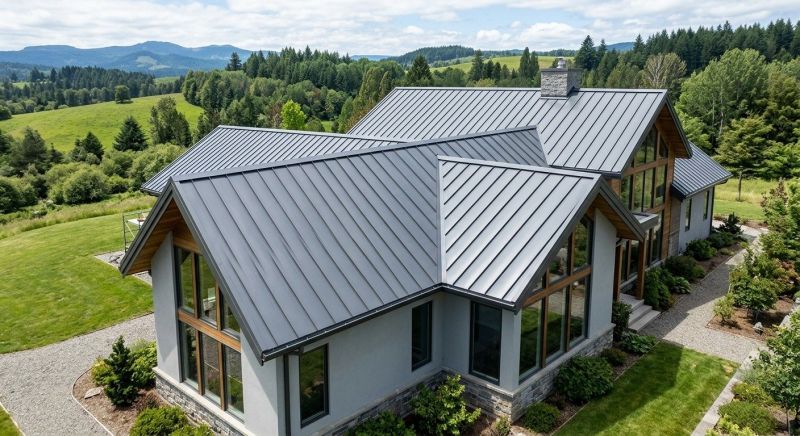 Aluminum Roof Installation in North Haverhill, NH