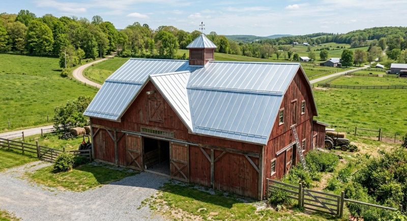 Barn Roof Replacement in Littleton, NH