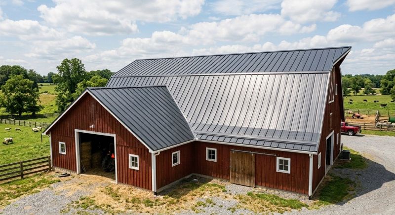 Barn Roof Replacement in Lyndonville, VT