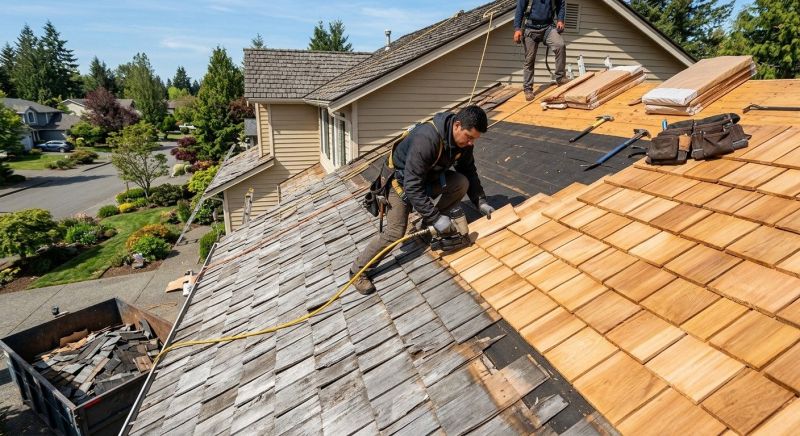 Cedar Shingles Replacement in Littleton, NH