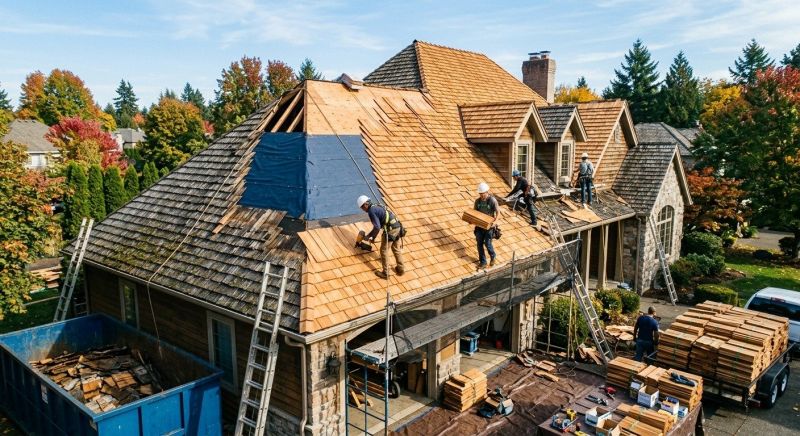 Cedar Shingles Replacement in West Danville, VT