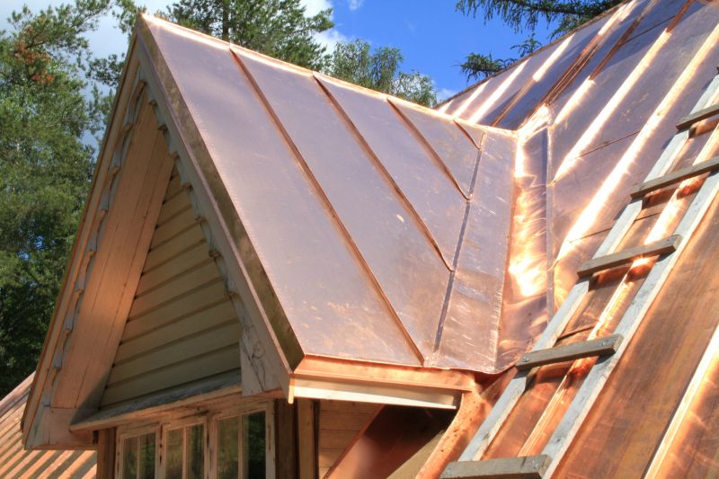 Copper Roof Installation in Littleton, NH