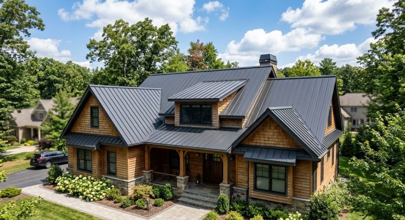 Copper Roof Replacement in Littleton, NH