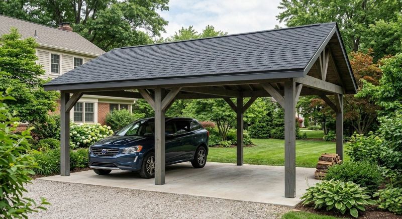 Deck Roof Construction in Littleton, NH