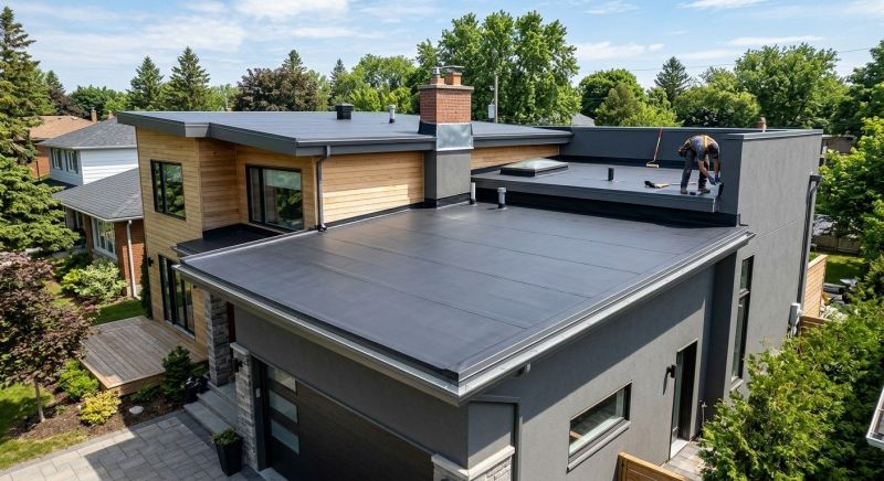 Epdm Roof Installation in North Haverhill, NH