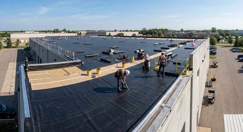 Epdm Roof Installation in Pike, NH