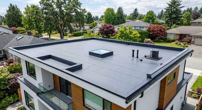 Flat Roof Installation in Pike, NH