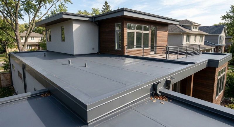 Flat Roof Replacement in Danville, VT