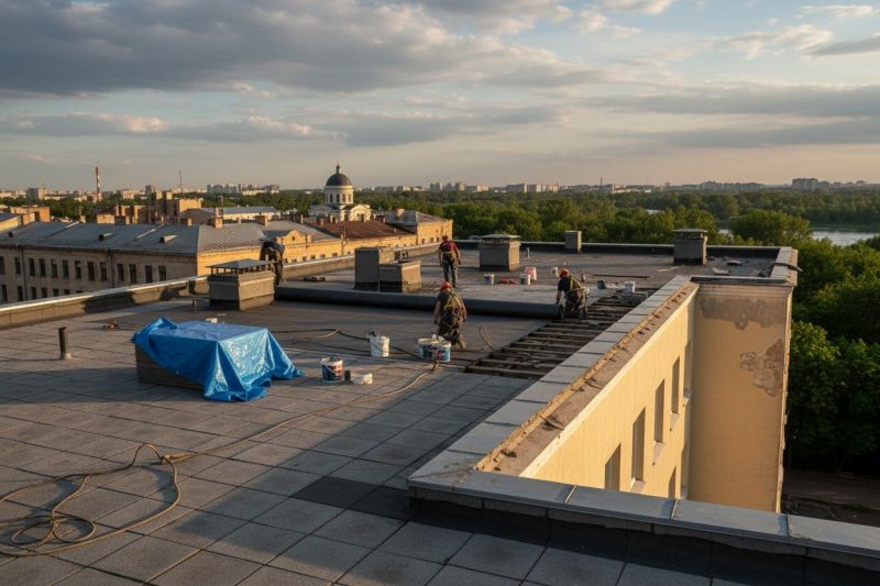 Flat Roof Replacement in Saint Johnsbury, VT