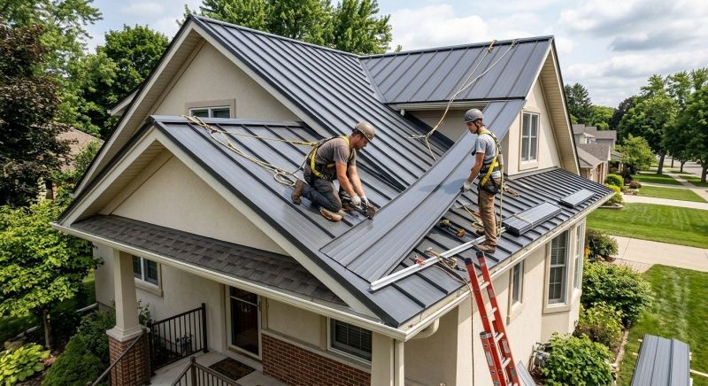 Metal Roof Installation in Danville, VT
