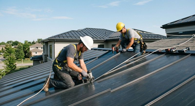 Metal Roof Installation in Littleton, NH