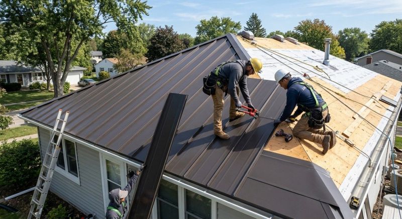 Metal Roof Installation in Littleton, NH