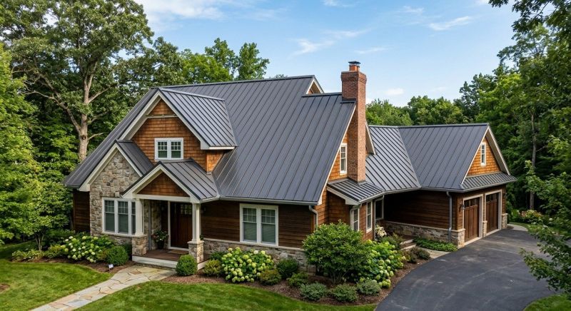 Metal Roof Replacement in Danville, VT