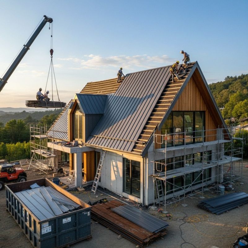 Metal Roof Replacement in Littleton, NH