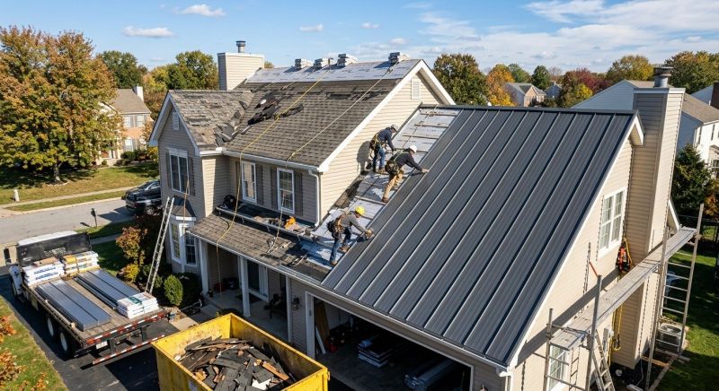 Metal Roof Replacement in Littleton, NH