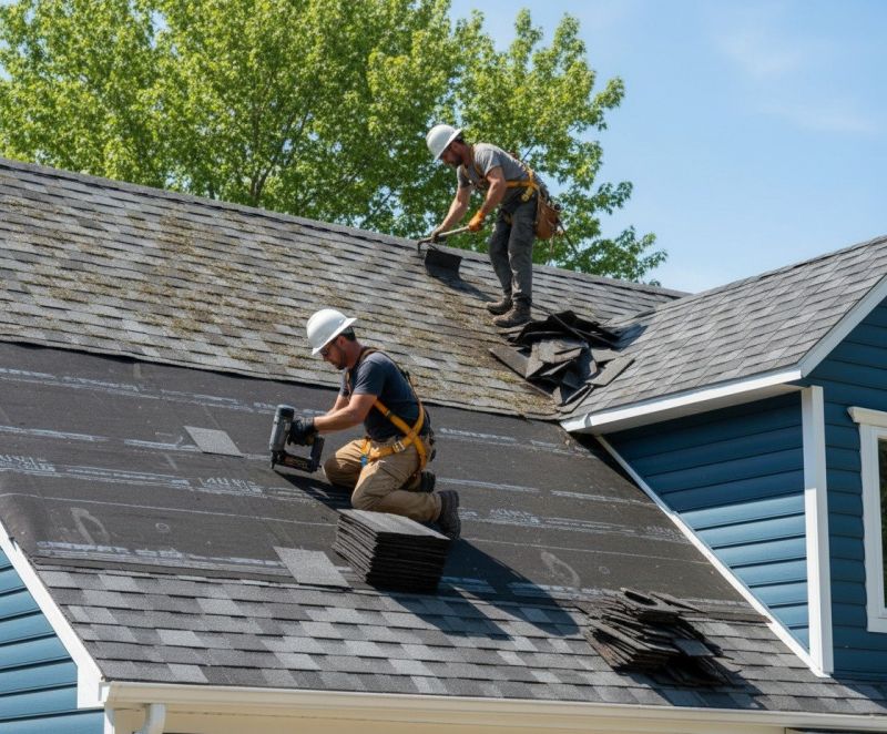 Shingle Roof Replacement in Pike, NH