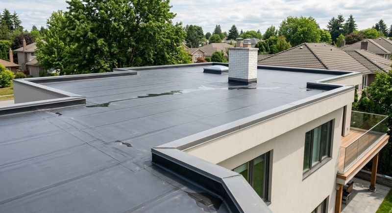 Single Ply Roof Installation in Lyndonville, VT