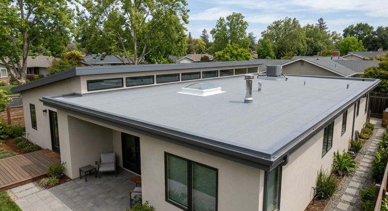 Single Ply Roof Replacement in West Danville, VT