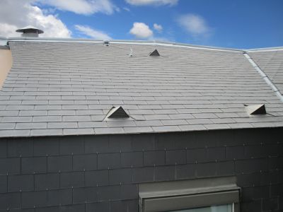 Slate Roof Construction in Danville, VT