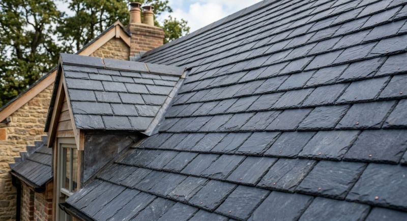 Slate Roof Construction in Franconia, NH