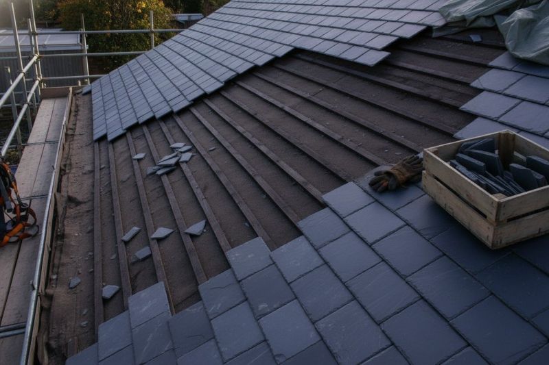 Slate Roof Replacement in Danville, VT