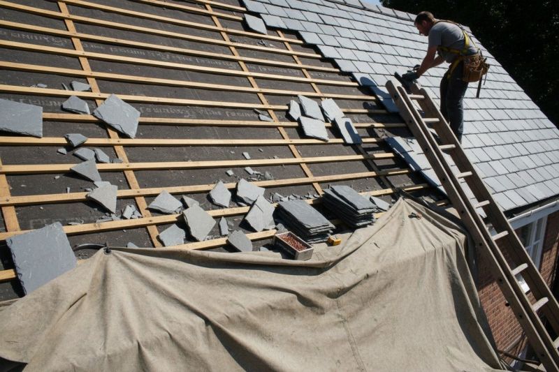 Slate Roof Replacement in Franconia, NH