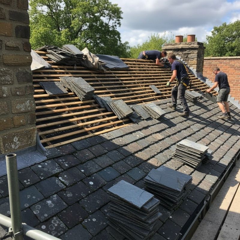 Slate Roof Replacement in Littleton, NH