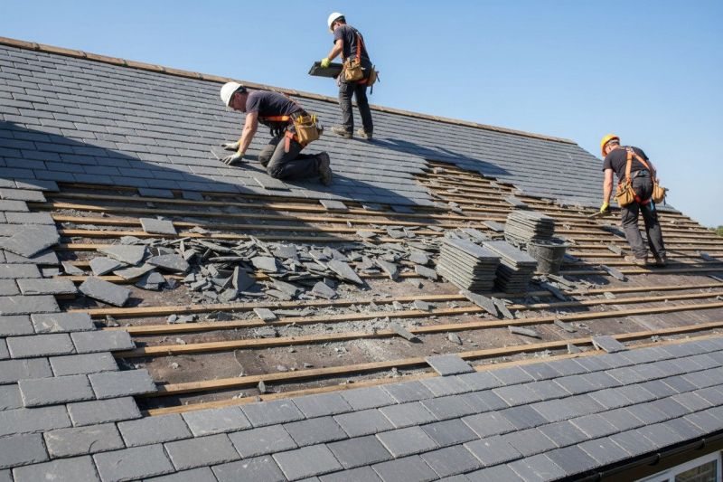 Slate Roof Replacement in Lyndonville, VT