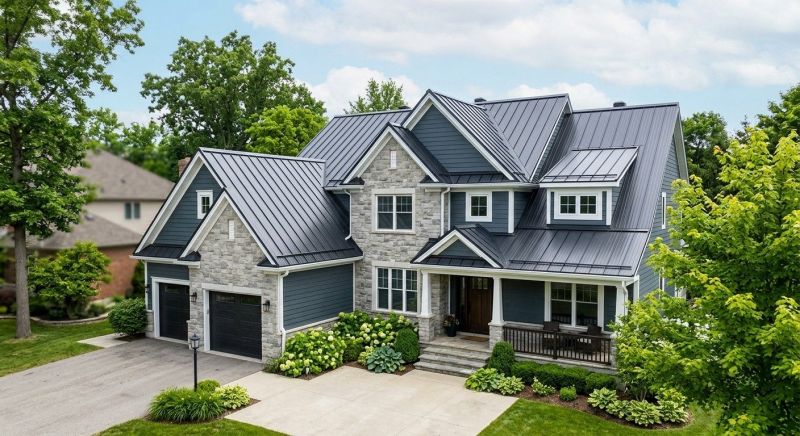 Steel Roof Replacement in Lisbon, NH