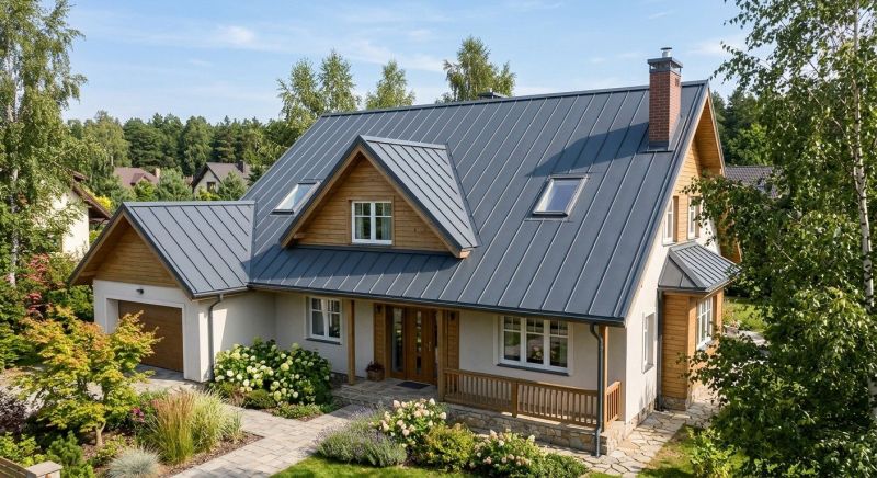 Steel Roof Replacement in Lisbon, NH
