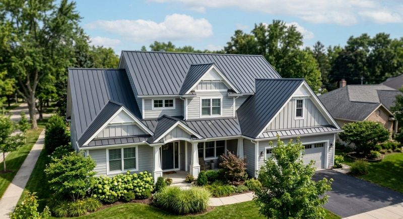 Steel Roof Replacement in Lisbon, NH