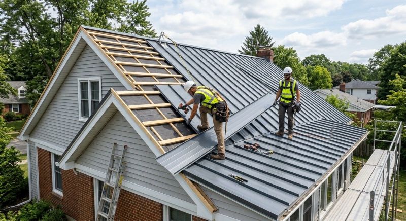 Tin Roof Installation in Littleton, NH