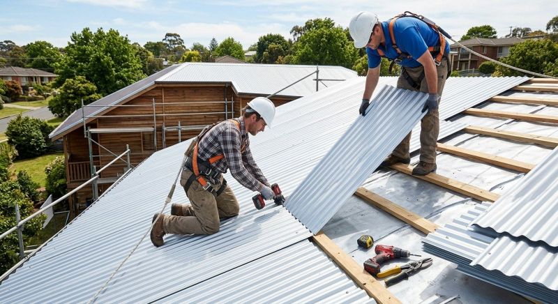 Tin Roof Installation in Lisbon, NH