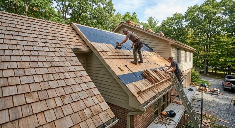 Wood Roofing Installation in Lyndonville, VT