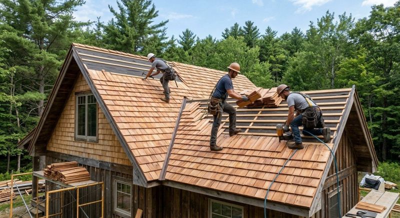 Wood Roofing Installation in Saint Johnsbury, VT